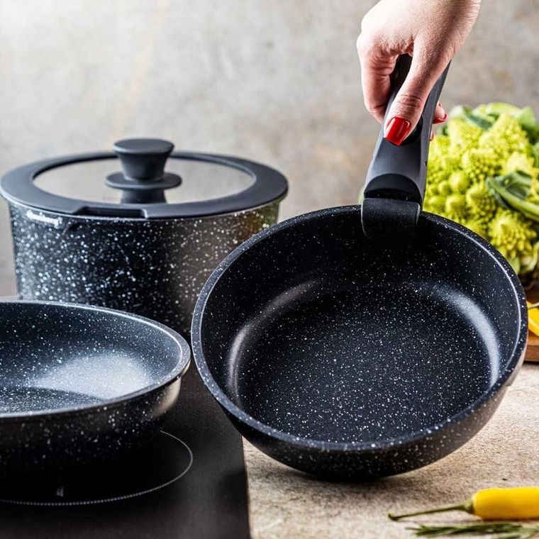 Klausberg, zestaw garnków marmurkowych, 5 elementów