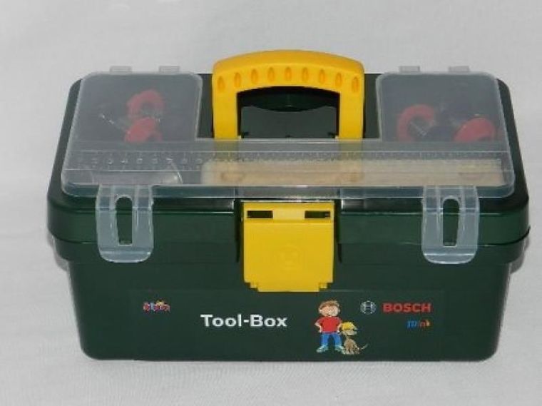 Klein, Bosch, skrzynka z narzędziami