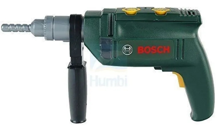 Klein, Bosch, wiertarka udarowa z dźwiękiem i obrotowym wiertłem