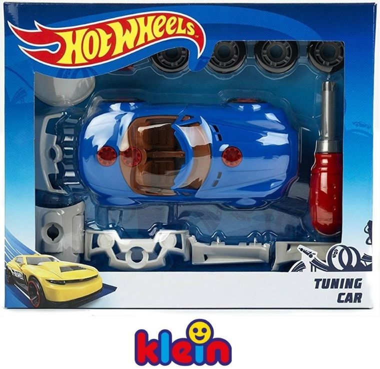 Klein, Hot Wheels, zestaw do tuningu, auto do skręcania, 2w1