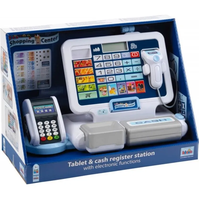 Klein, kasa sklepowa z terminalem i skanerem