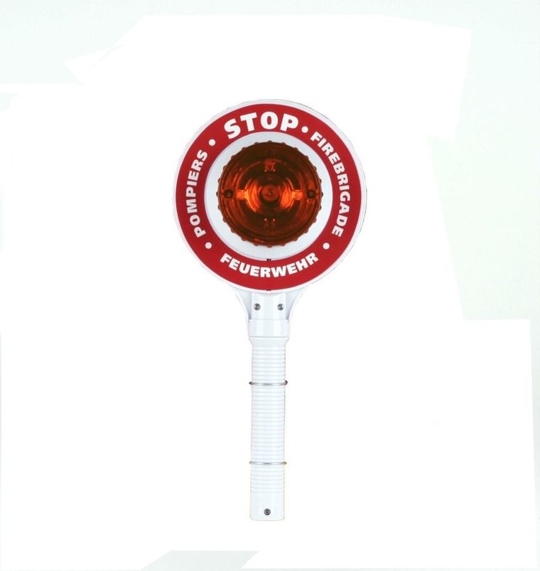 Klein, lizak sygnalizacyjny strażacki z światłem