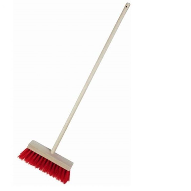 Klein, miotła ulicowa, drewniana, 78 cm