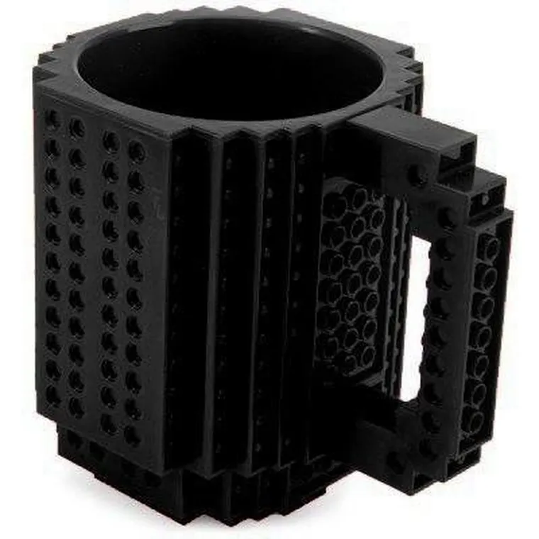 Klockowy kubek, czarny