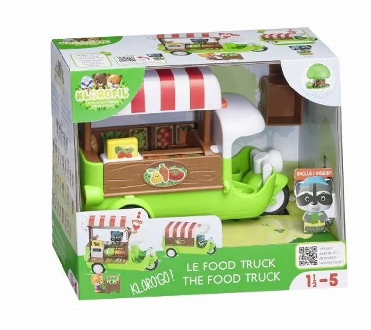 Klorofil, Food Truck, zestaw z figurką