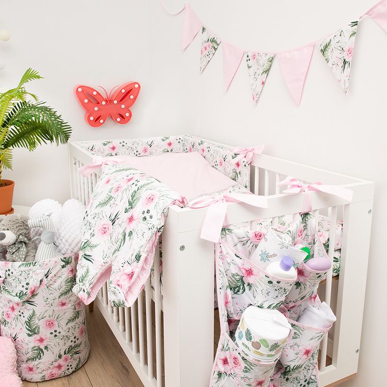 Klupś, Sofie, łóżeczko niemowlęce, białe, 120-60 cm