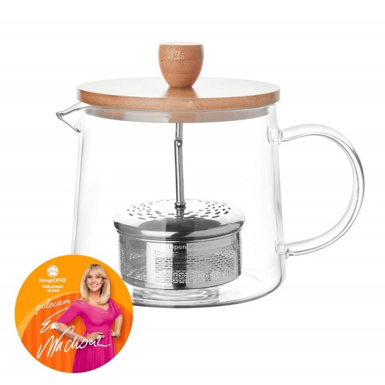 Könighoffer, Albedo, dzbanek szklany z zaparzaczem, 1 l