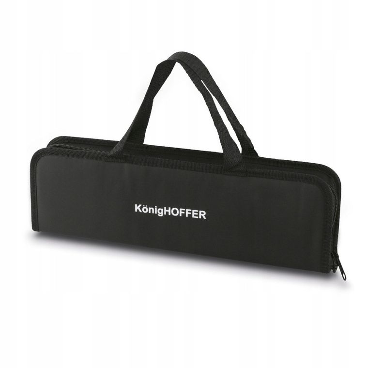 Könighoffer, BBQ Chef, zestaw narzędzi grillowych w torbie, 12 elementów