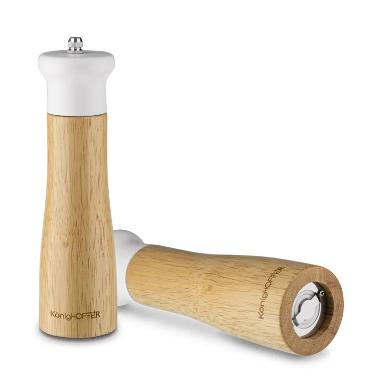 Könighoffer, Cosmic, młynek ręczny do soli i pieprzu, biały