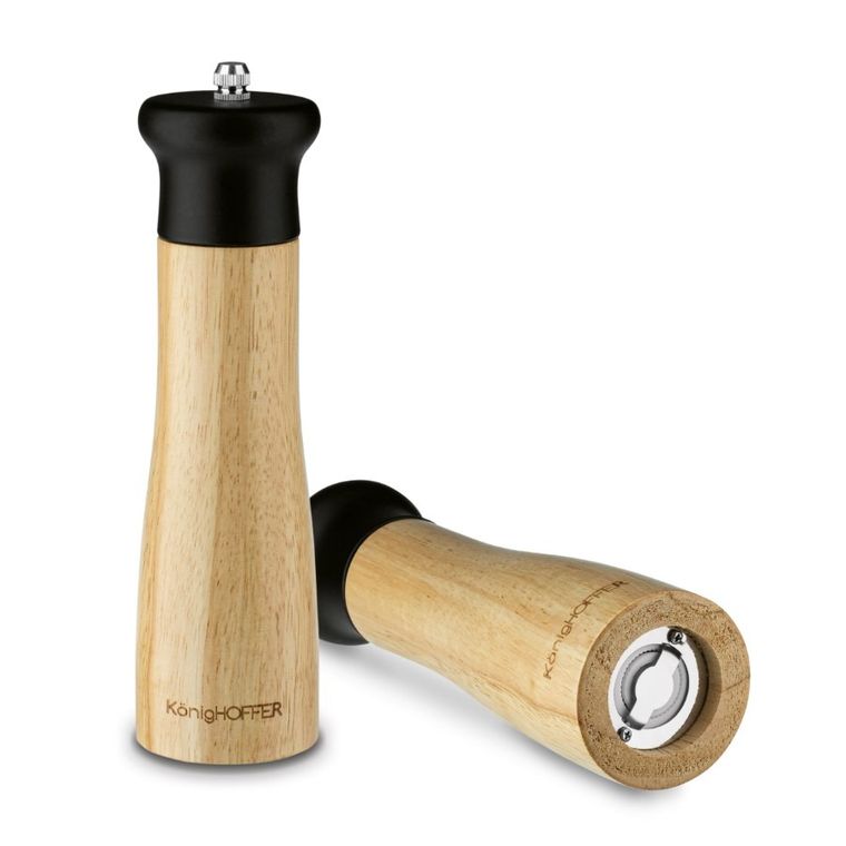 Könighoffer, Cosmic, młynek ręczny do soli i pieprzu, czarny