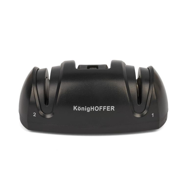 Könighoffer, diamentowa ostrzałka do noży, 2-stopniowa, Wendy black