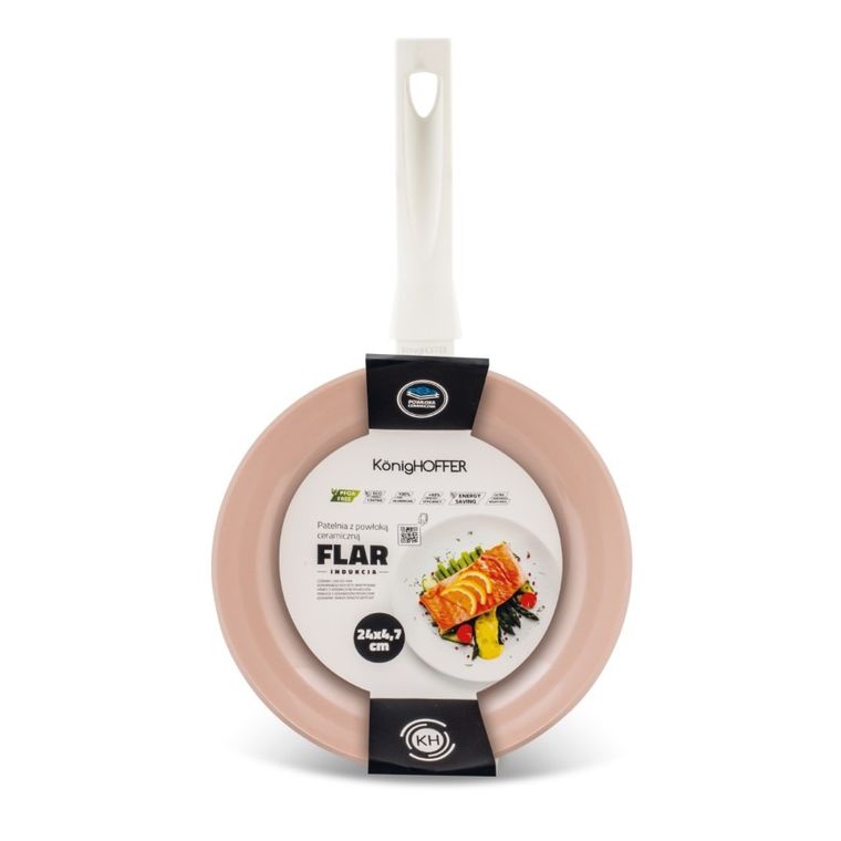 KönigHoffer, Flar, patelnia ceramiczna, 24,7 cm