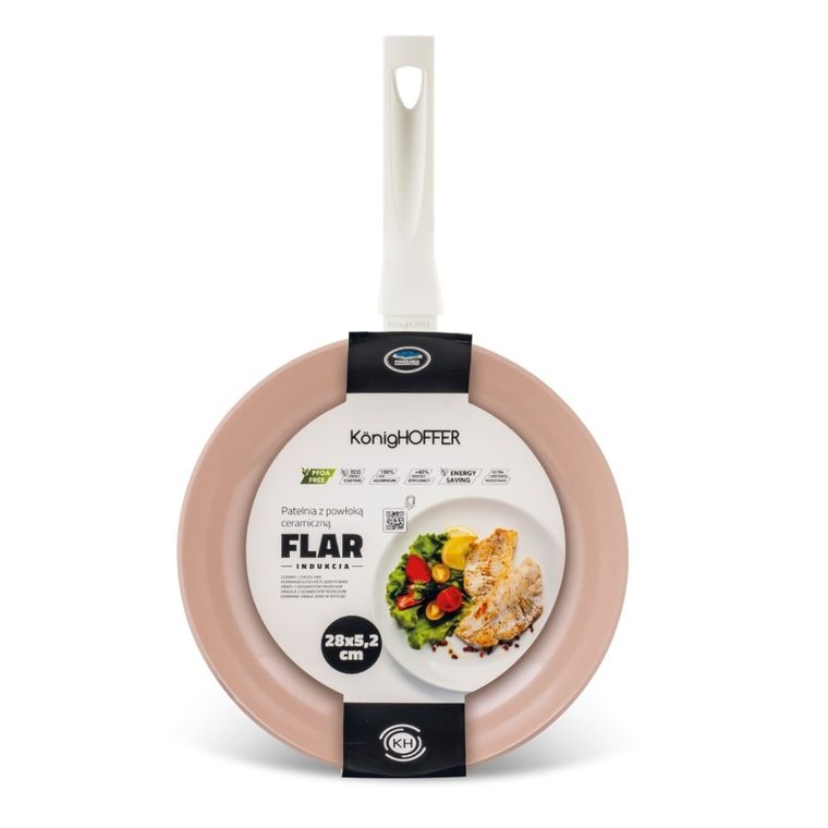 KönigHoffer, Flar, patelnia ceramiczna, 28,2 cm