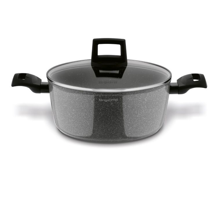 Könighoffer, Jukon, zestaw garnków marmurowych na indukcję, 10 elementów