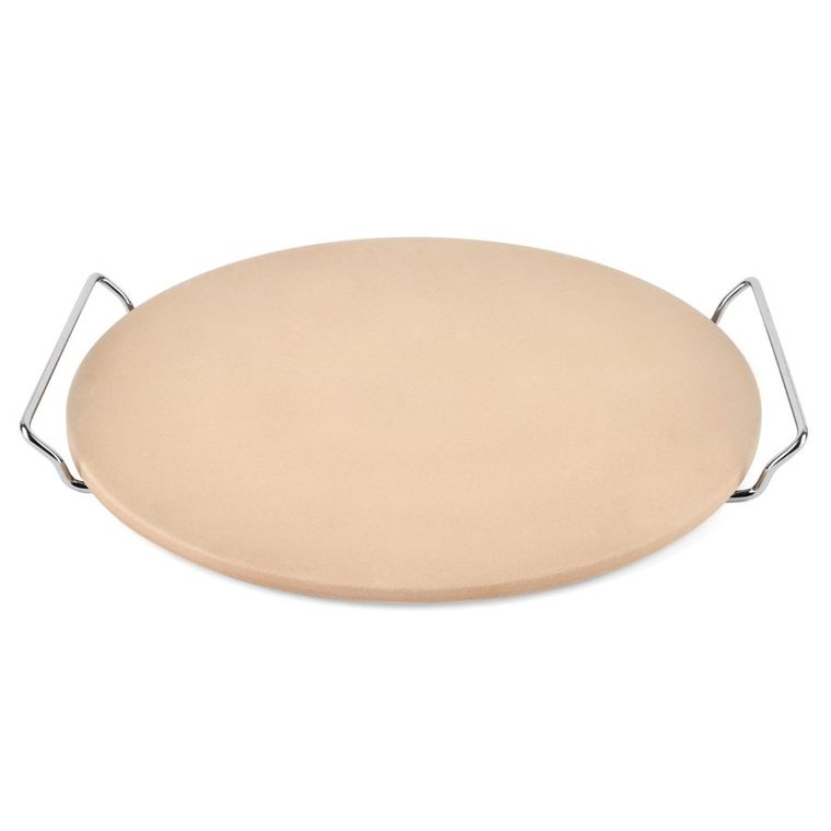 Könighoffer, kamień do pizzy ze stojakiem i radełkiem, 33 cm
