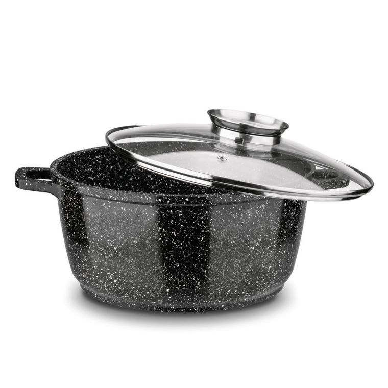 KönigHoffer, Kingstone, garnek ceramiczny, zestaw z nakładkami, 5,5l