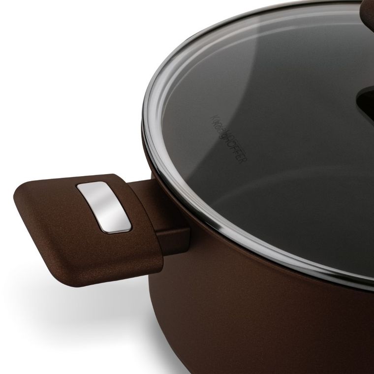 Könighoffer, komplet garnków ceramicznych, Reno, 10 elementów