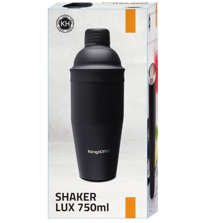 Könighoffer, shaker, czarny matowy, 750 ml
