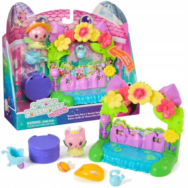 Koci Domek Gabi, Filmowy balkon z figurką i akcesoriami, Wróżkicia