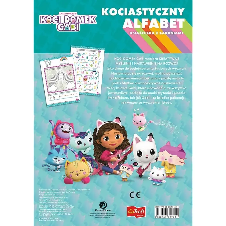 Koci Domek Gabi. Kociastyczny alfabet