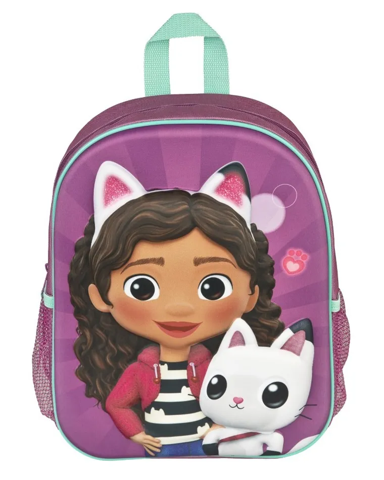 Koci Domek Gabi, plecak dla przedszkolaka 3D