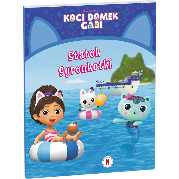 Koci Domek Gabi. Statek Syrenkotki