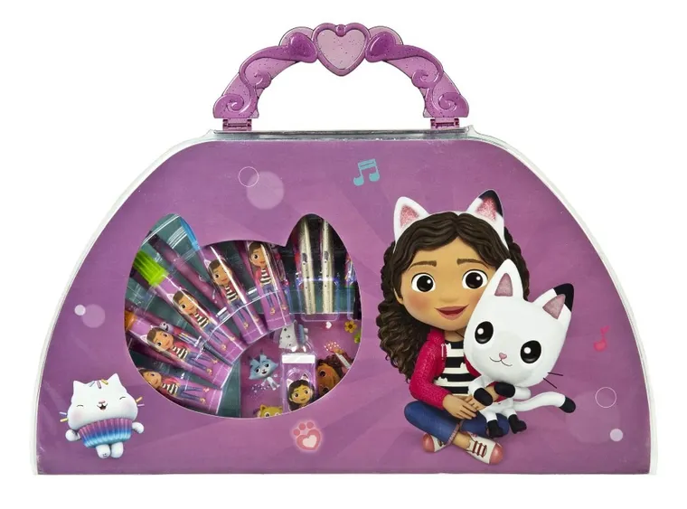 Koci Domek Gabi, zestaw artystyczny w walizce, 51 elementów