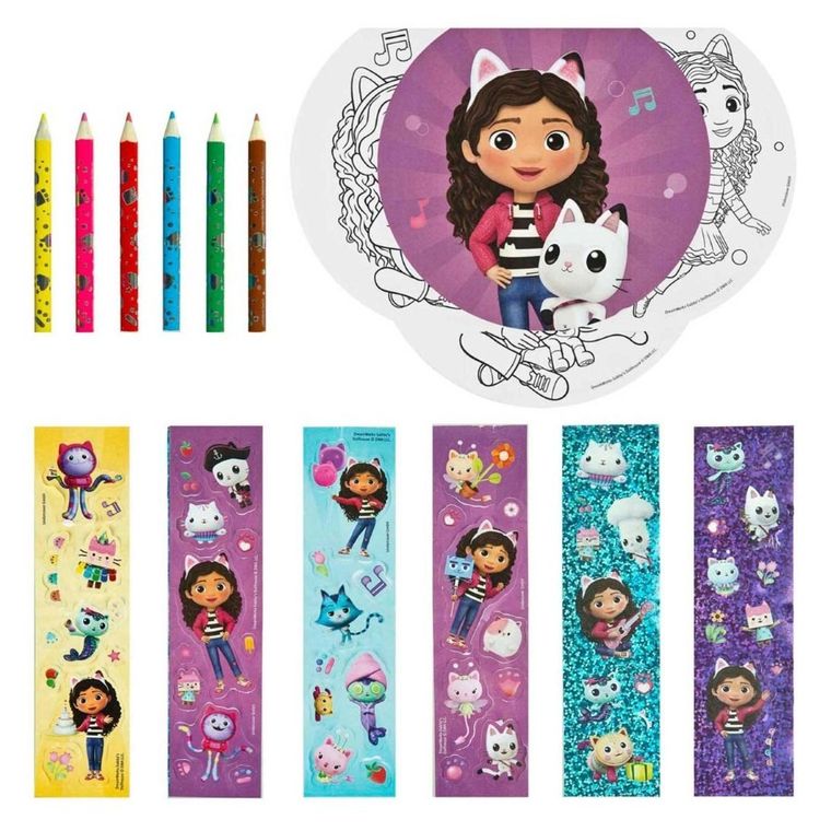 Koci Domek Gabi, zestaw kreatywny w walizeczce, 14 elementów