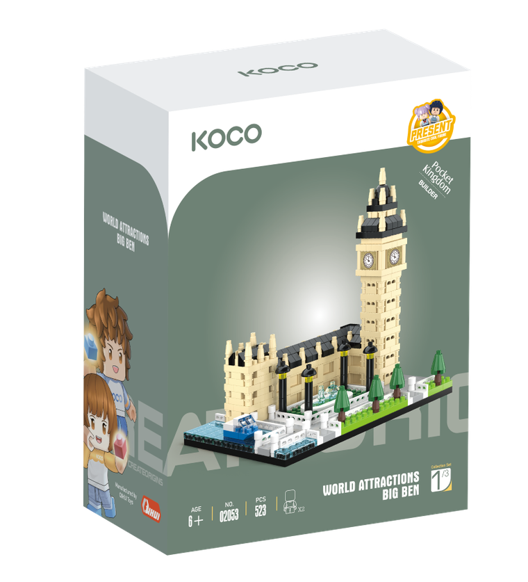 Koco, Big Ben, klocki, 523 elementów