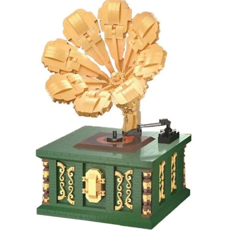 Koco, Gramofon retro, klocki, 2351 elementów