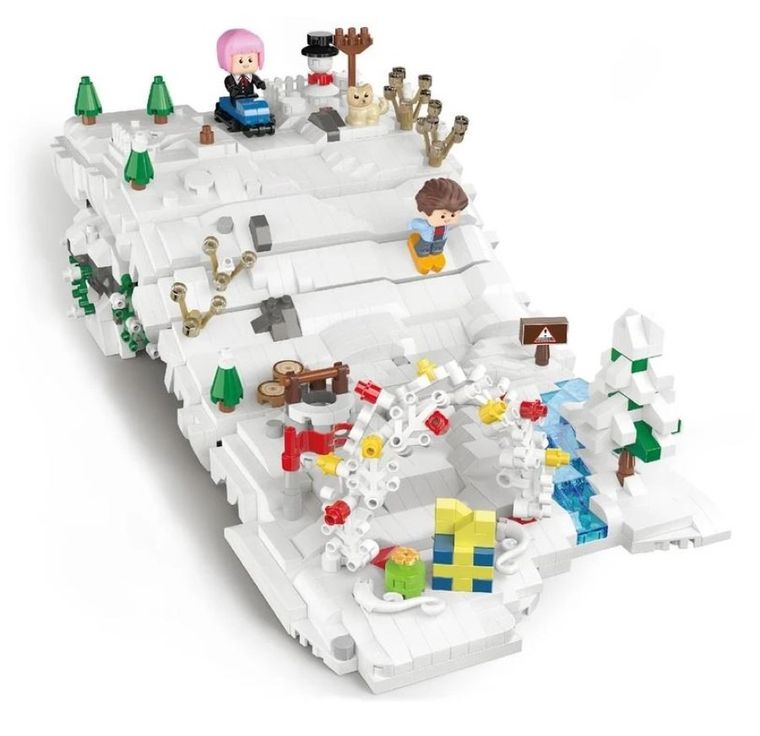 Koco, Jazda na nartach, klocki, 1543 elementów