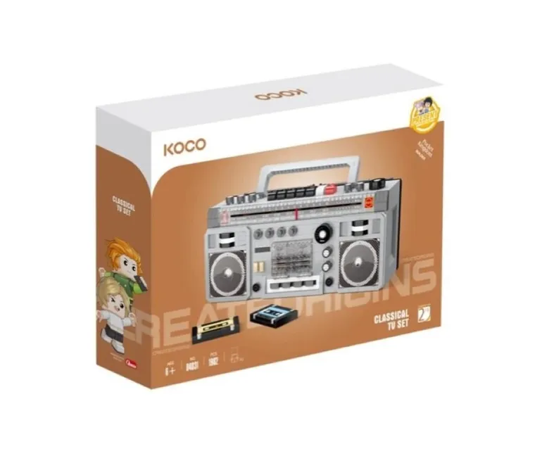 Koco, Radio retro, klocki, 1982 elementy