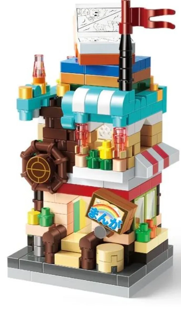 Koco, Sklep z komiksami, klocki, 280 elementów