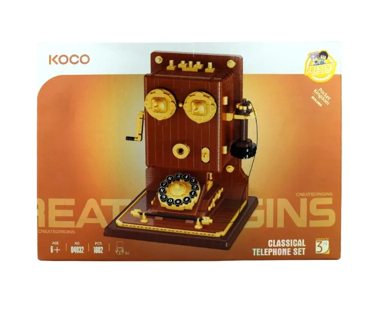 Koco, Telefon retro, klocki, 1882 elementy