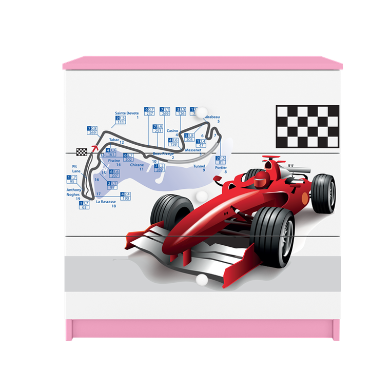 Kocot Kids, Babydreams, komoda, różowa, formuła