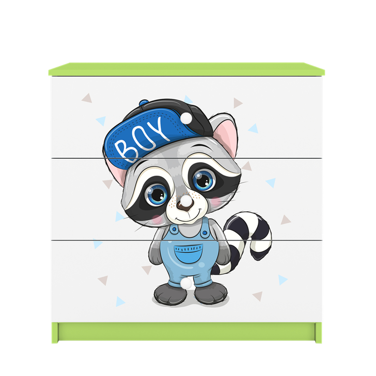 Kocot Kids, Babydreams, komoda, zielona, szop