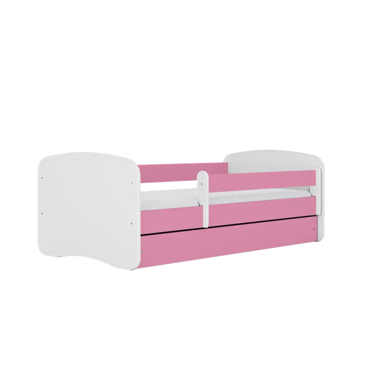 Kocot Kids, Babydreams, łóżko z szufladą, różowe, 80-160 cm