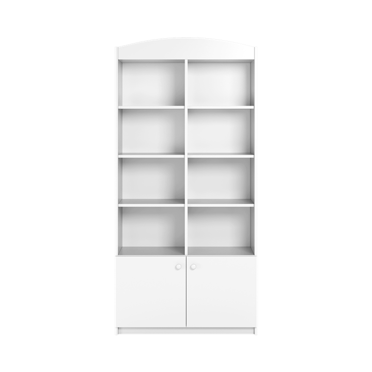 Kocot Kids, Babydreams, regał podwójny, zamknięty, biały