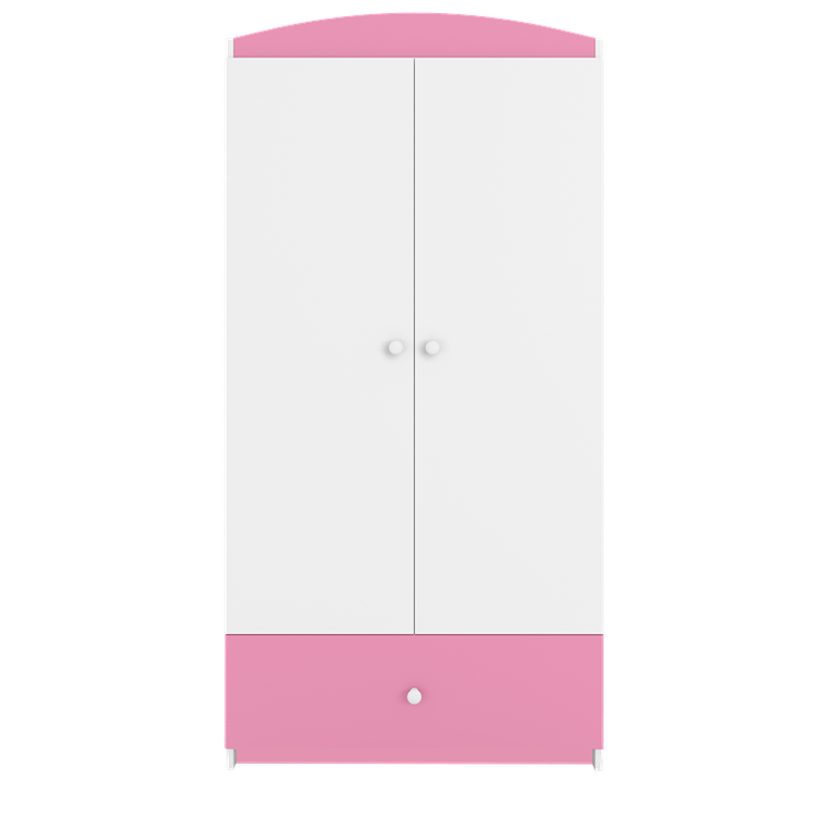 Kocot Kids, Babydreams, szafa, różowa, 181.2-52-90 cm