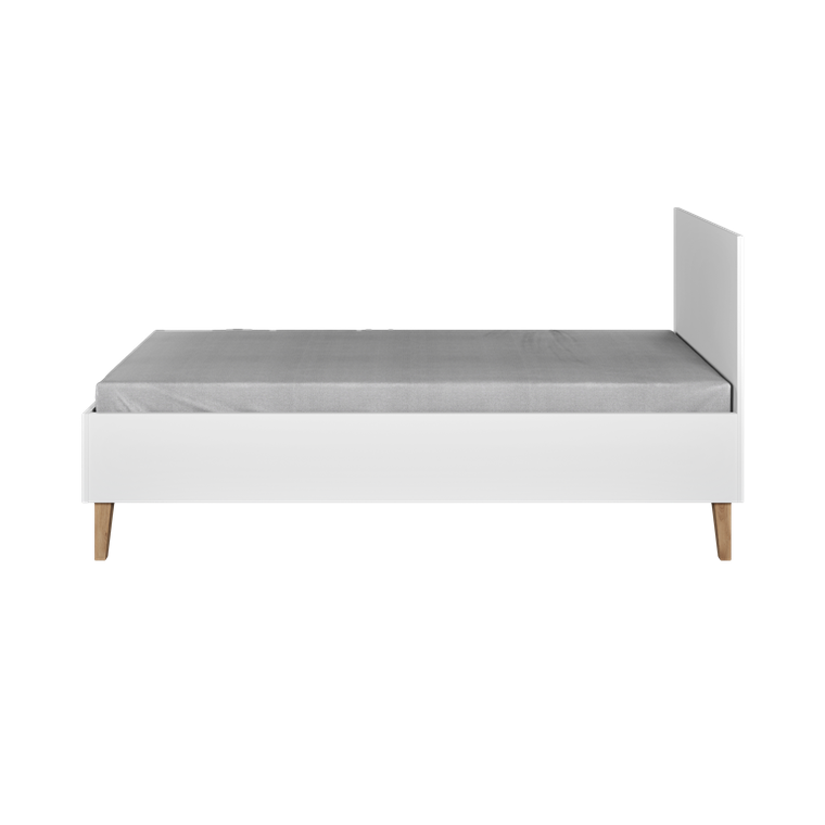 Kocot Kids, Kubi, łóżko, białe, 80-180 cm