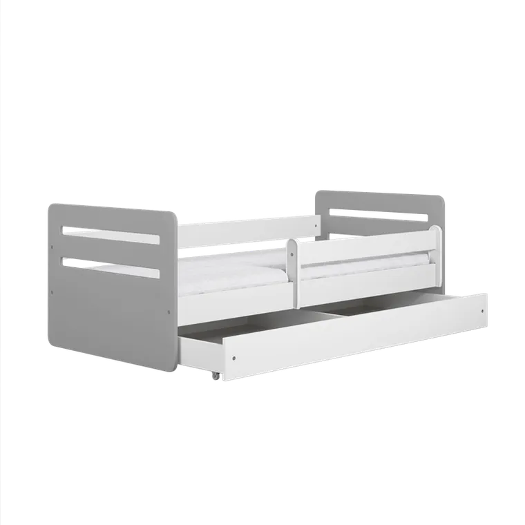 Kocot Kids, Tomi, łóżko, szare, 80-140 cm
