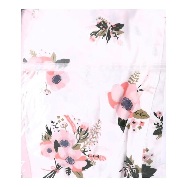 Kokon niemowlęcy, gniazdo solo, w kwiatki, 50-90 cm