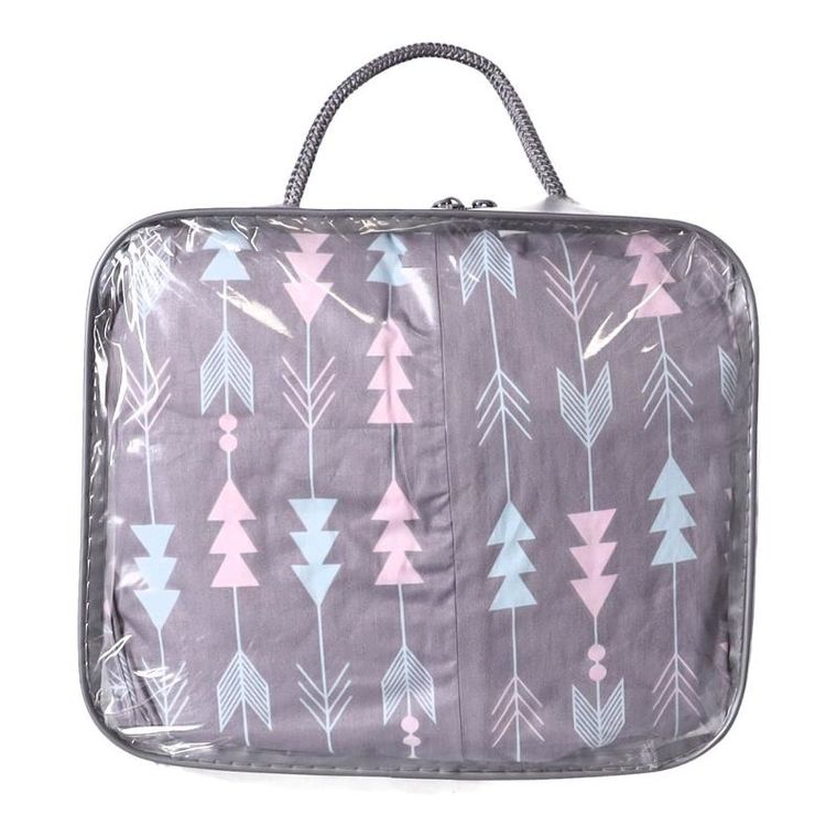 Kokon niemowlęcy, gniazdo solo, w strzałki, 50-90 cm