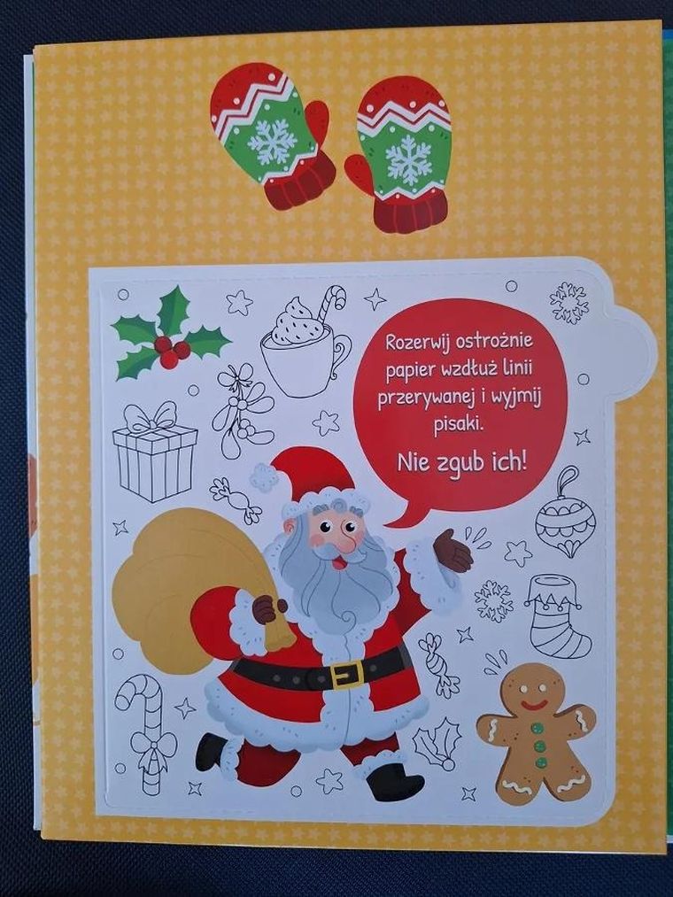 Koloromania. Idą święta! Kolorowanka