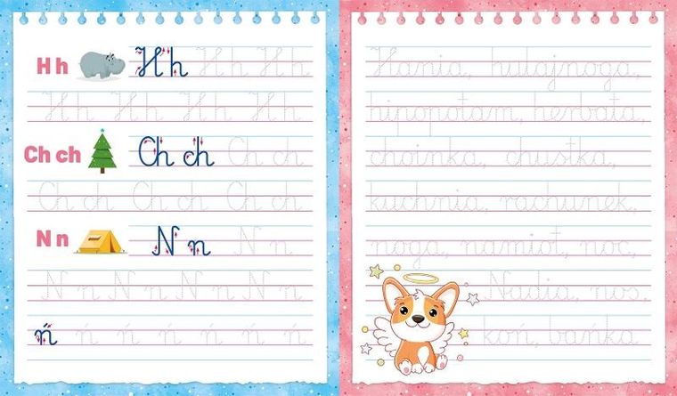 Kolorowa kaligrafia z pisakiem