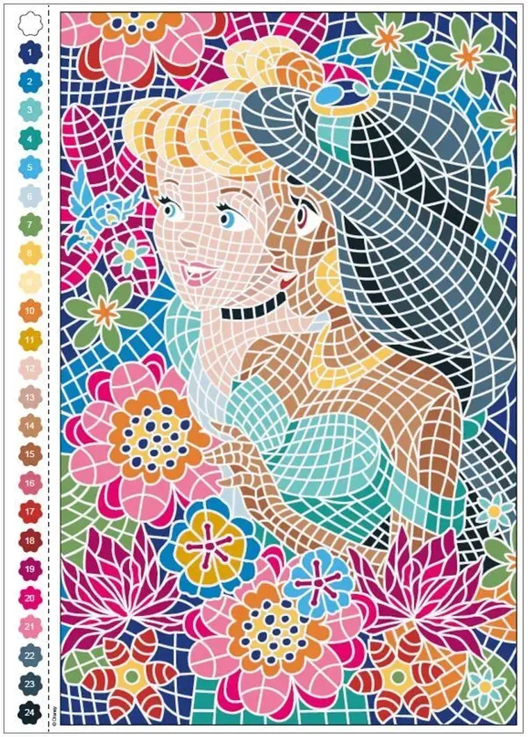 Kolorowanka antystresowa. Świat kobiet. Disney