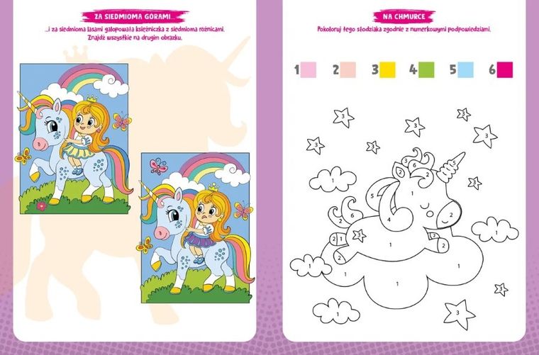 Koloruj! Rozwiązuj! 50 naklejek świecących