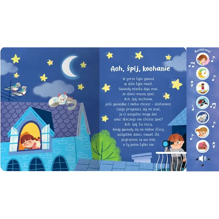 Kołysanki dla dzieci. Słuchaj i śpiewaj!