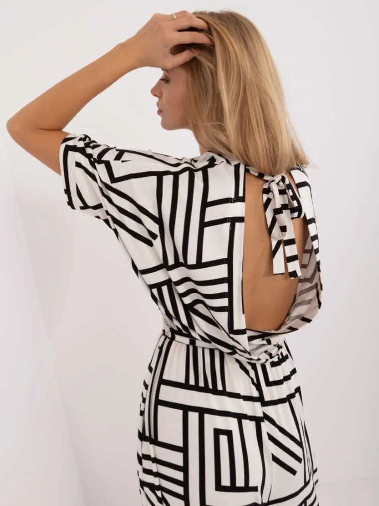 Kombinezon damski, ecru, Lakerta