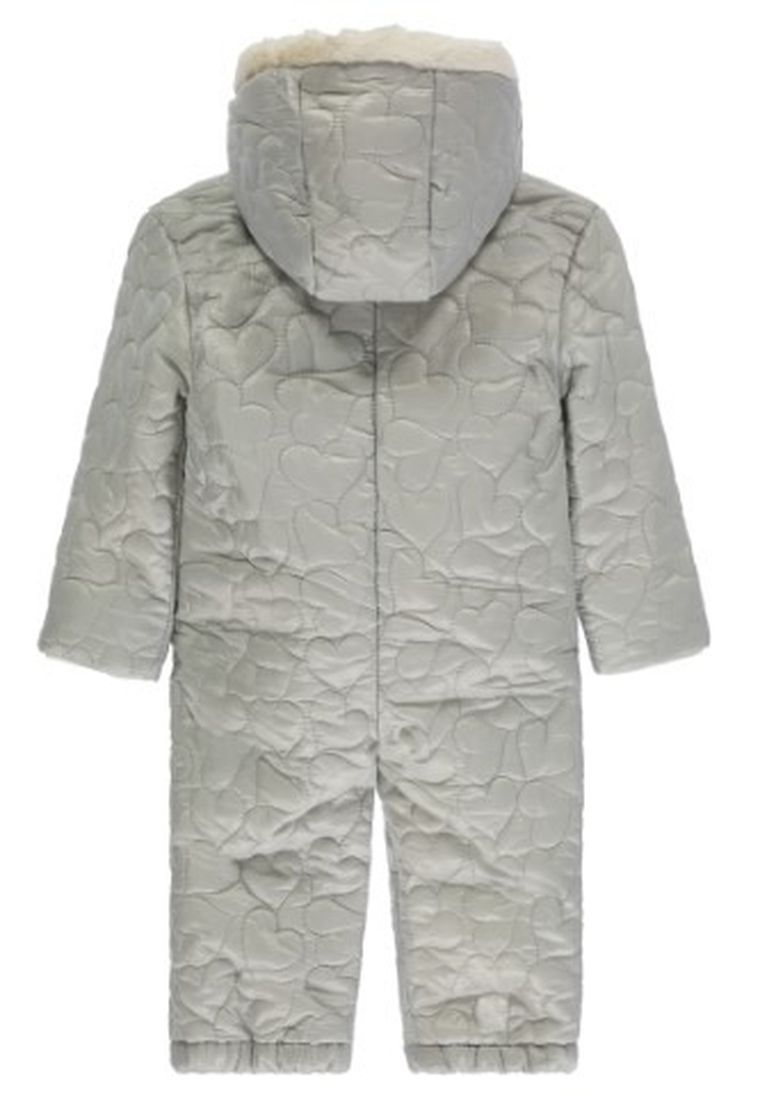 Kombinezon dziewczęcy z kapturem, szary, Kanz